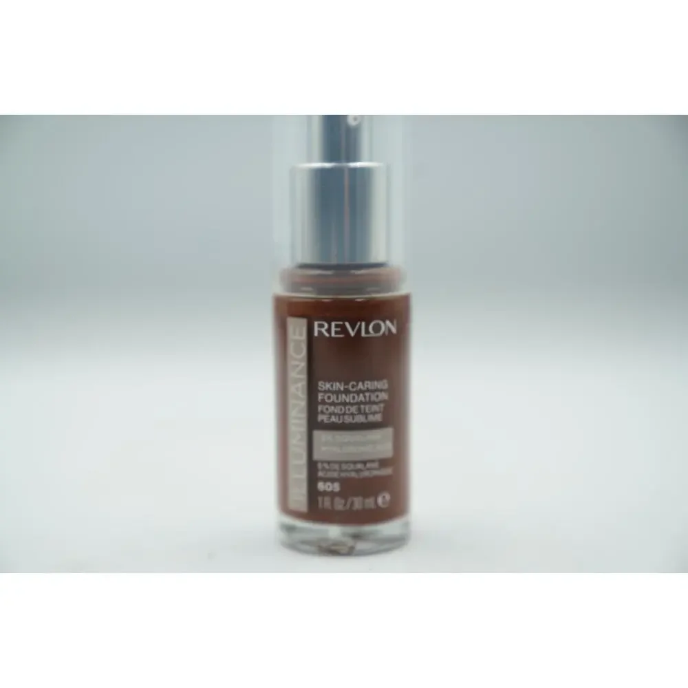 Revlon Illuminance Skin-Caring Foundation 605 + 501 1oz Duo Pack 5% Squalane‎